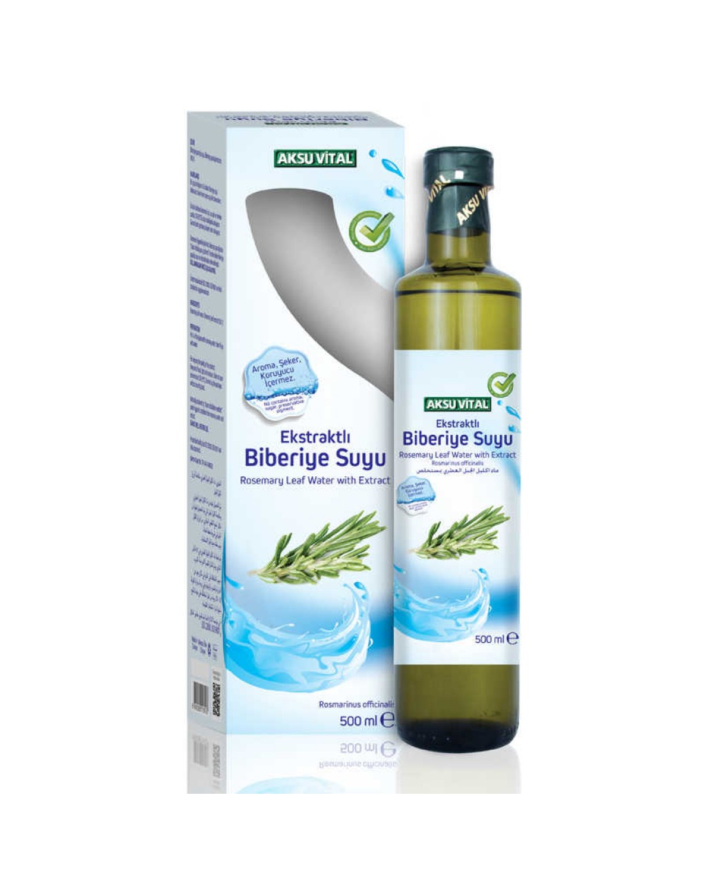 Ekstraktlı Biberiye Suyu 500 Ml.