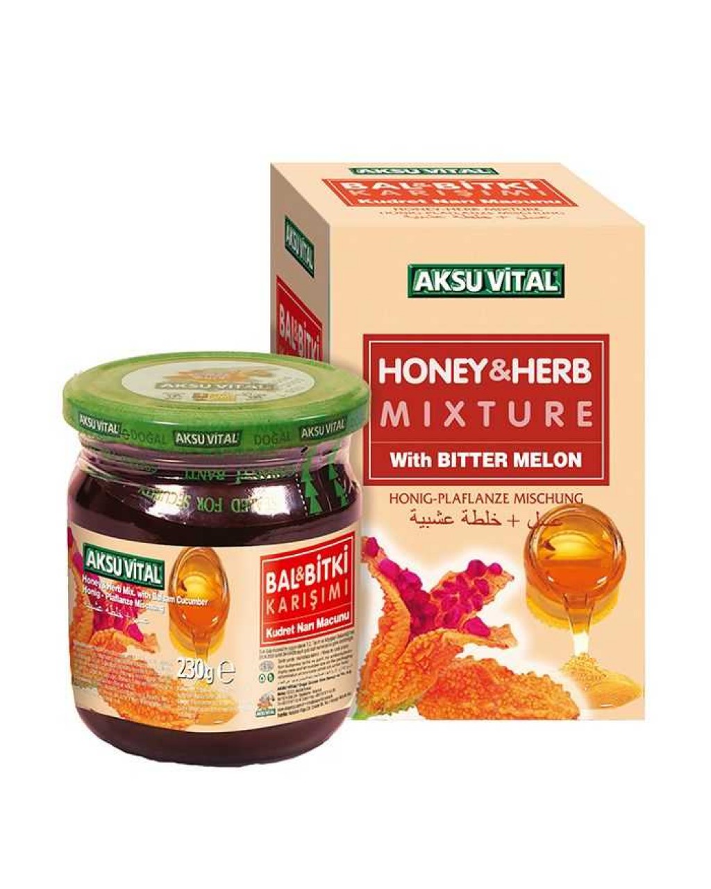 Bal Bitki Karışımı Kudret Narı Macunu 230 gr.