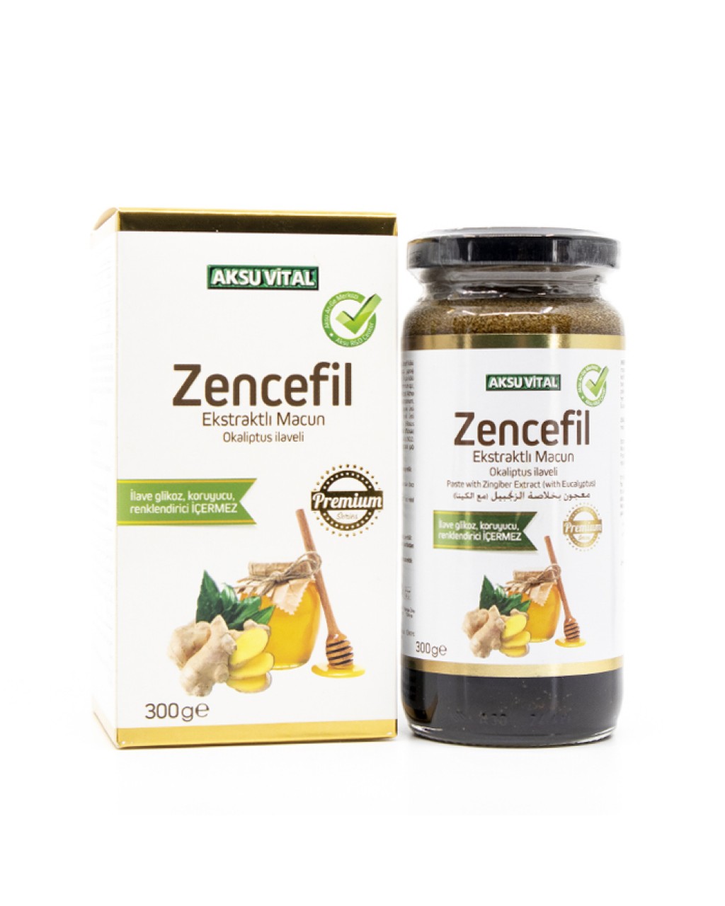 Okaliptus İlaveli Zencefil Ekstraktlı Macun 300 gr